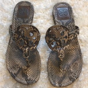 Tory Burch Miller flip flops